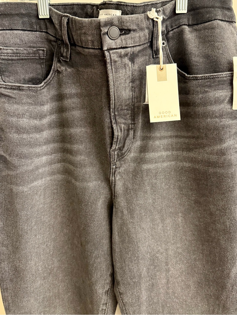 Good American Gray Wash Jeans NWT
